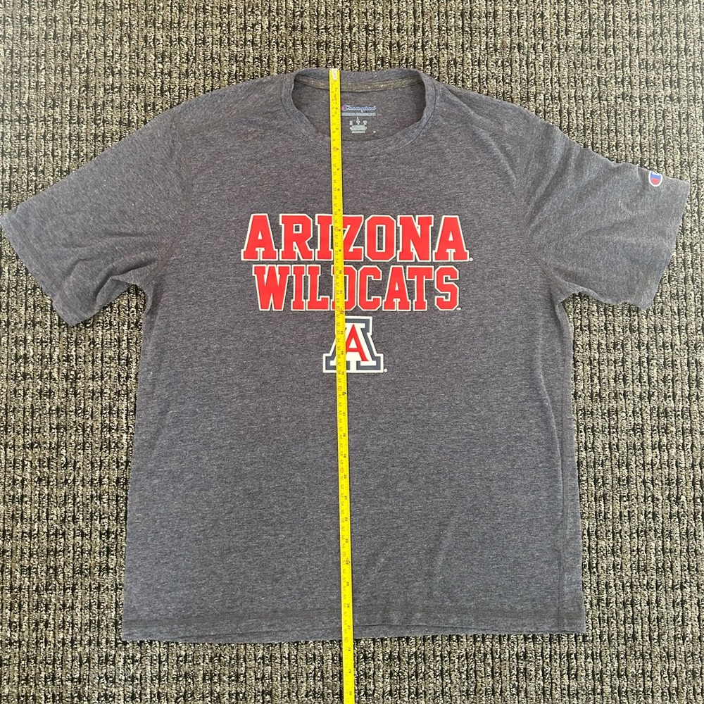 Champion Shirt Mens L Blue Red NCAA Arizona Wildcats Outdoor Top - Picture 7 of 8